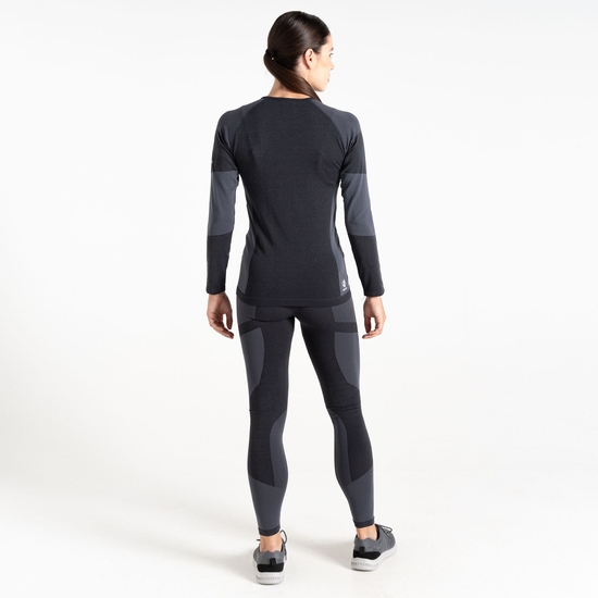 Women's In The Zone Base Layer II Set Black