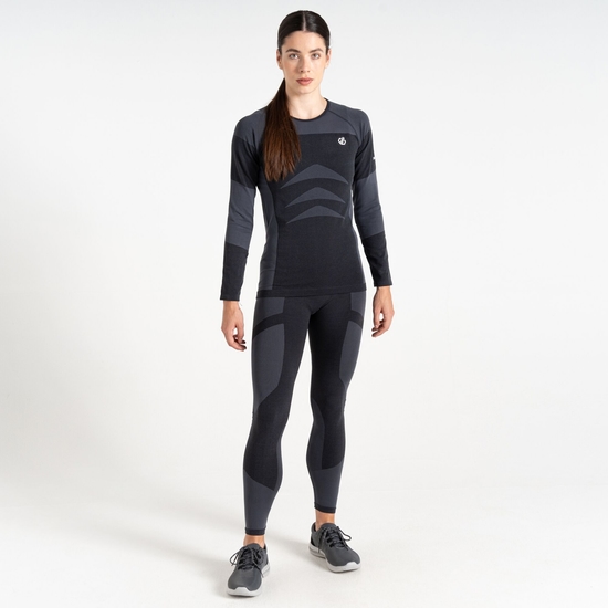 Women's In The Zone II Long Sleeved T-Shirt Black