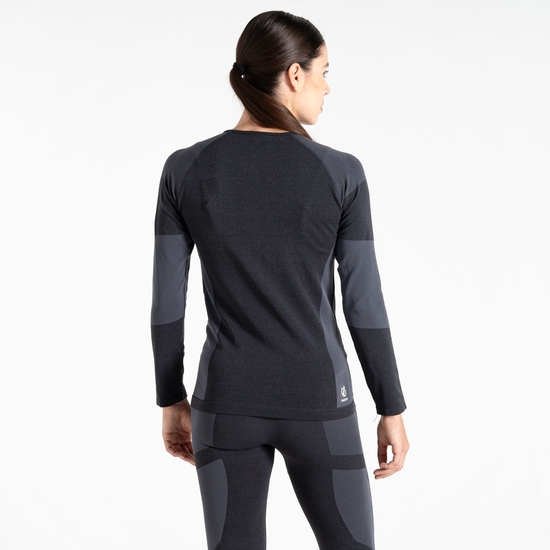 Women's In The Zone II Long Sleeved T-Shirt Black