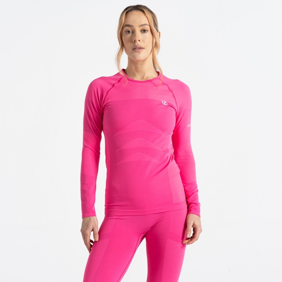 Damen In The Zone II Langarmshirt Rosa