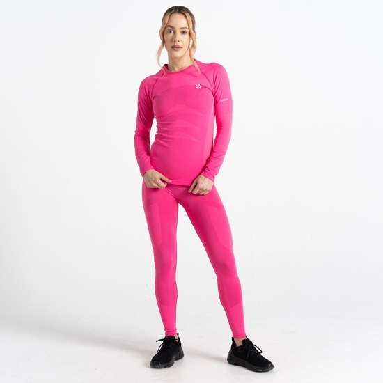 Women's In The Zone II Long Sleeved T-Shirt Pure Pink