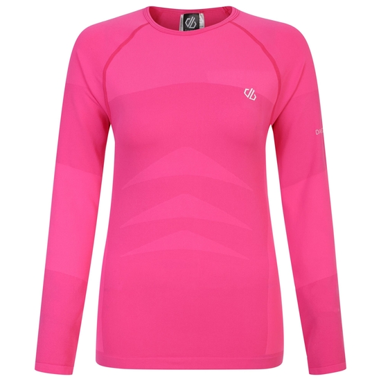 Women's In The Zone II Long Sleeved T-Shirt Pure Pink