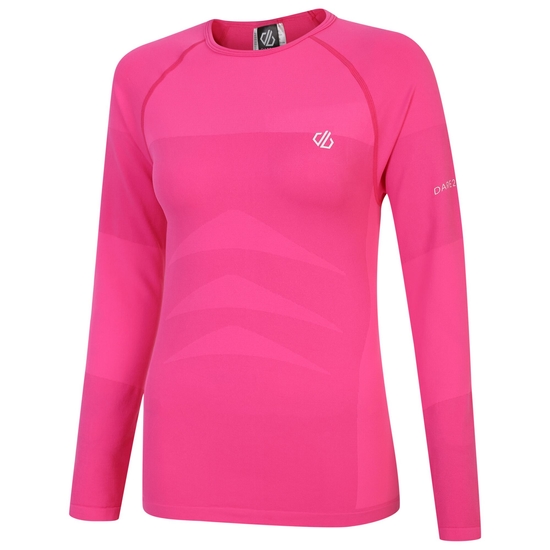 Women's In The Zone II Long Sleeved T-Shirt Pure Pink