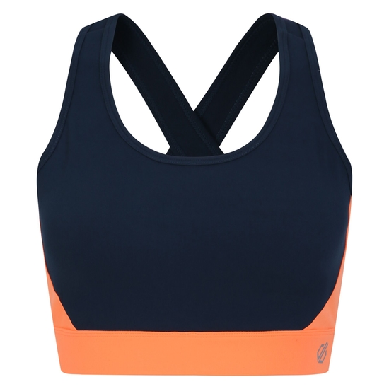 Women's Swift II Sports Bra Moonlight Denim Orange 