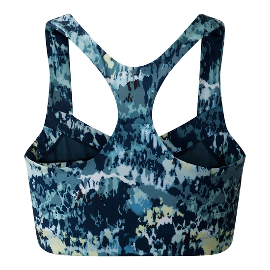 Women's Swift III Sports Bra Mist Dash Print 