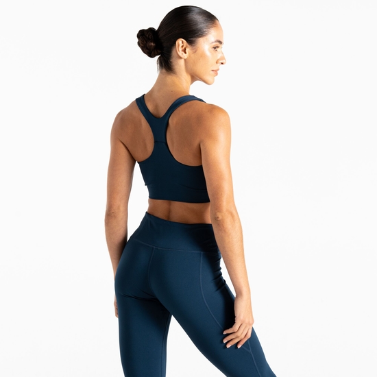Women's Swift III Sports Bra Moonlight Denim