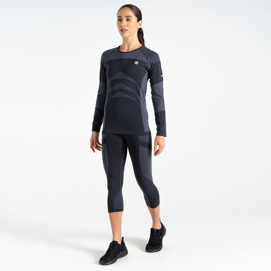 Women's In The Zone 3/4 Legging Black