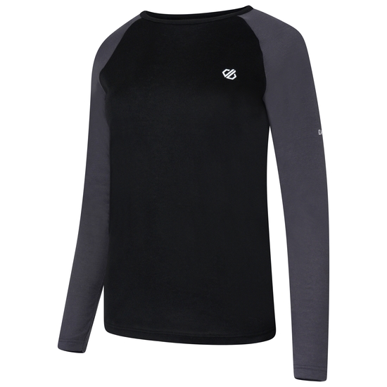 Women's Exchange III Base Layer Set Black Grey