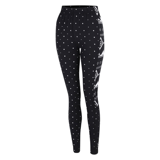 Women's Exchange III Base Layer Set Black Fair Isle