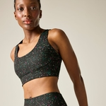Black Speckle Print