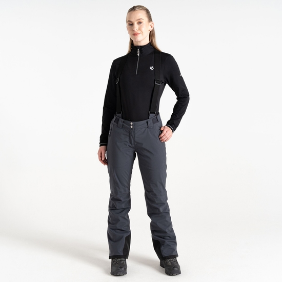 Effused II wasserdichte Skihose für Damen Grau