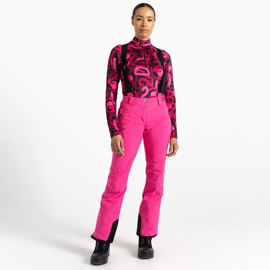 Women's Effused II Recycled Ski Pants Pure Pink
