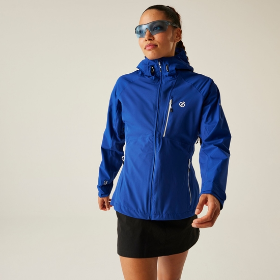 Women's Veritas III Waterproof Jacket  Surfspray Blue