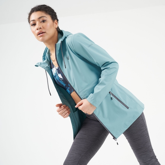 Women's Lambent Waterproof Jacket  Cameo Green