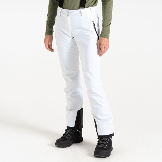 Damen Diminish wasserdichte, isolierte Skihose Crème
