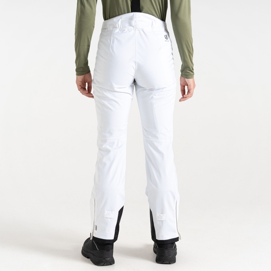 Damen Diminish wasserdichte, isolierte Skihose Crème