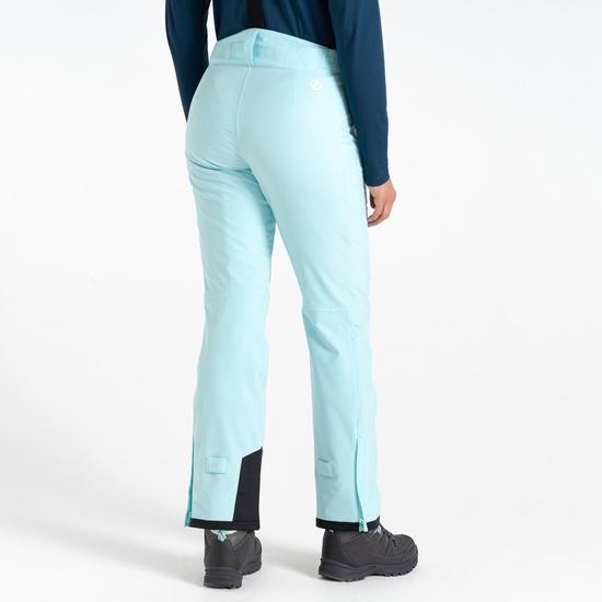 Pantalon de ski imperméable isolé Femme DIMINISH Bleu Clair