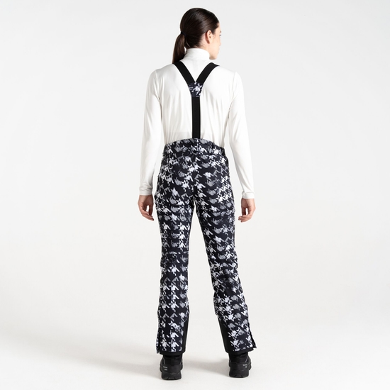 Pantalon de ski imperméable isolé Femme DIMINISH Noir