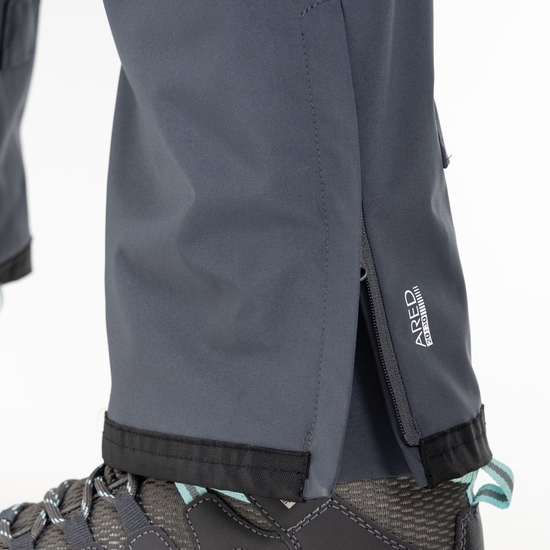 Women's Diminish Waterproof Ski Pants Ebony Grey