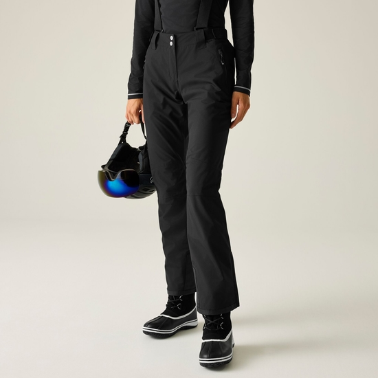 Women's Diminish Waterproof Ski Pants Black