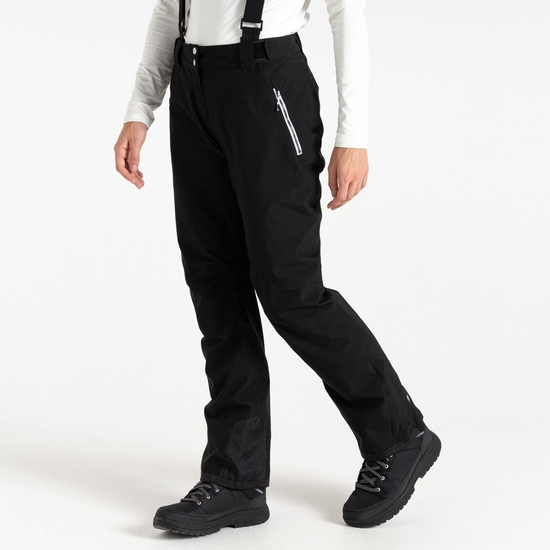 Women's Diminish Waterproof Insulated Ski Pants Black