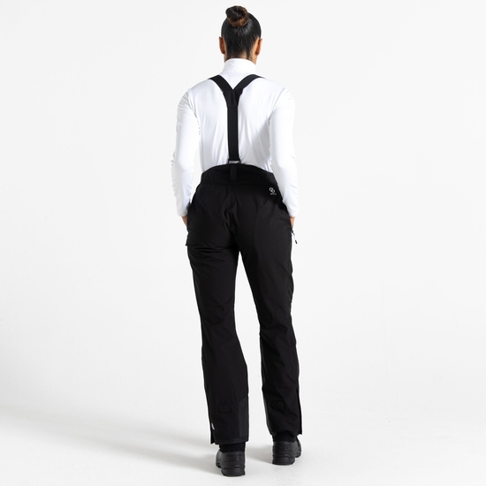 Women's Diminish Waterproof Insulated Ski Pants Black