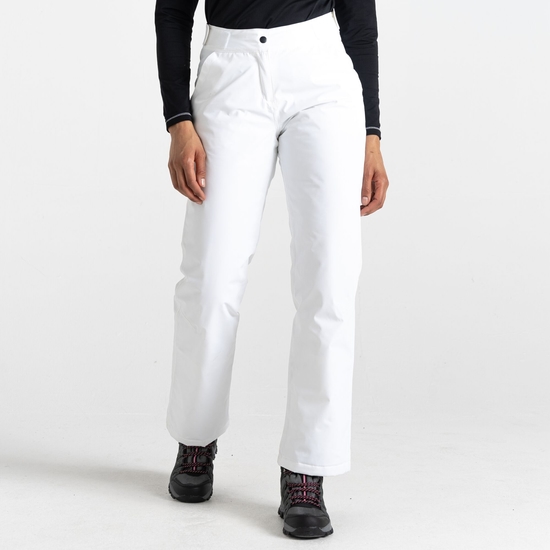 Women's Diminish Waterproof Insulated Ski Pants White