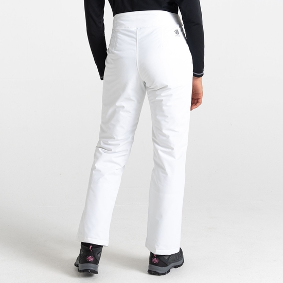 Women's Diminish Waterproof Insulated Ski Pants White