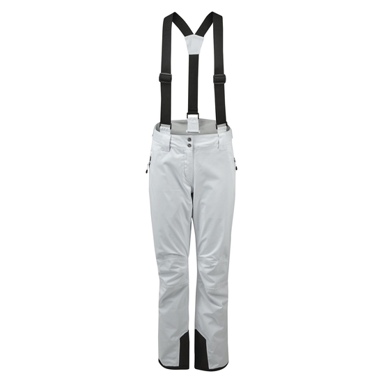 Women's Diminish Waterproof Insulated Ski Pants White
