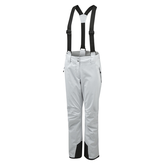 Women's Diminish Waterproof Insulated Ski Pants White
