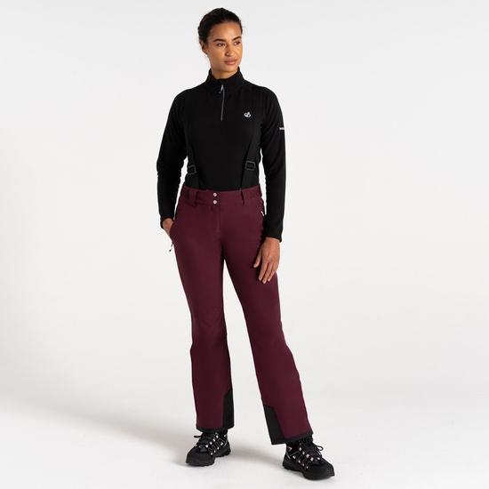 Damen Diminish wasserdichte, isolierte Skihose Feige