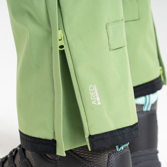 Pantalon de ski imperméable isolé Femme DIMINISH Vert Sauge