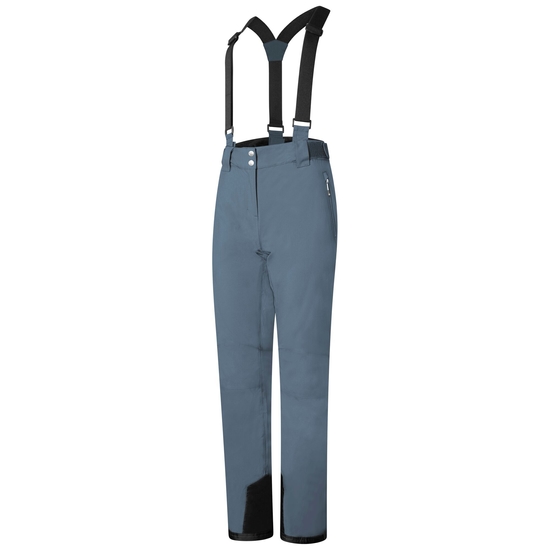 Damen Diminish wasserdichte, isolierte Skihose Blau