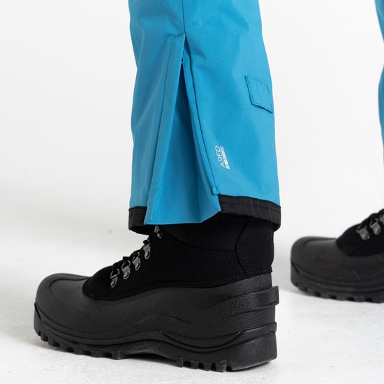 Damen Diminish wasserdichte, isolierte Skihose Blau