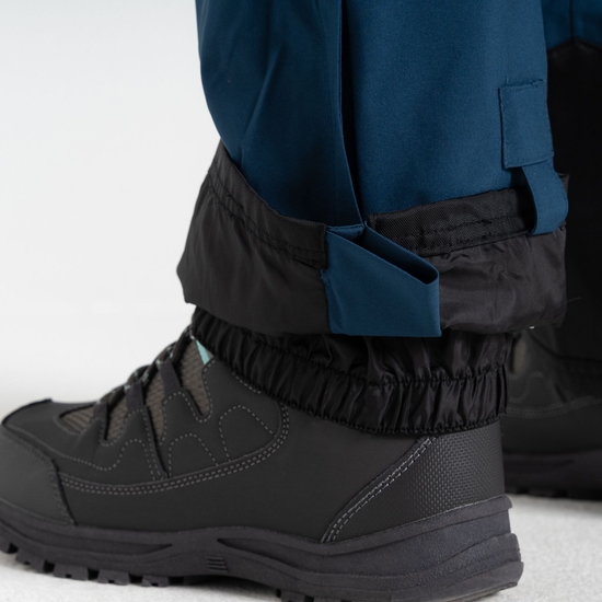Damen Diminish wasserdichte, isolierte Skihose Blau