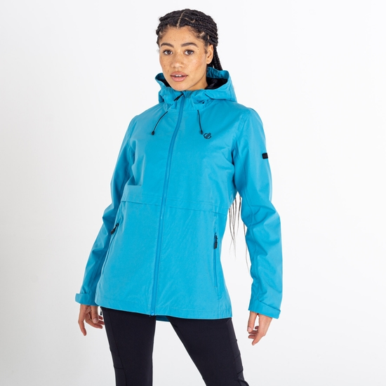 Women's Switch Up Recycled Waterproof Jacket Capri Blue
