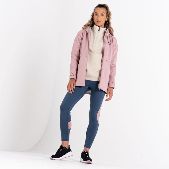 Switch Up Recycled Waterproof Jacket Dusky Rose