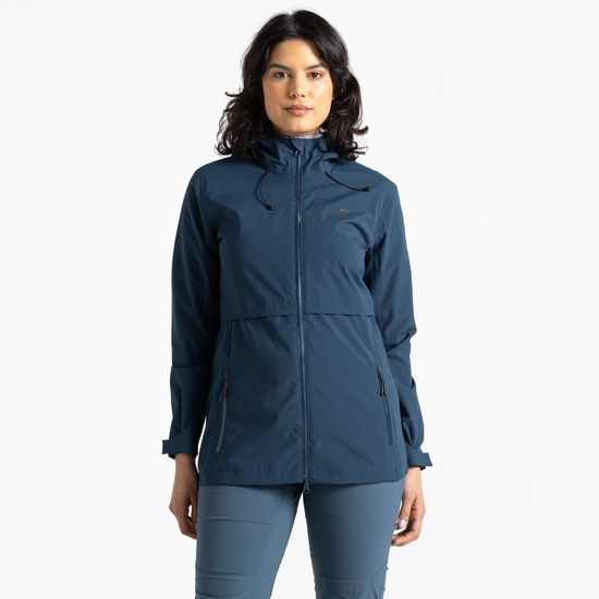 Switch Up Femme Veste imperméable  Bleu