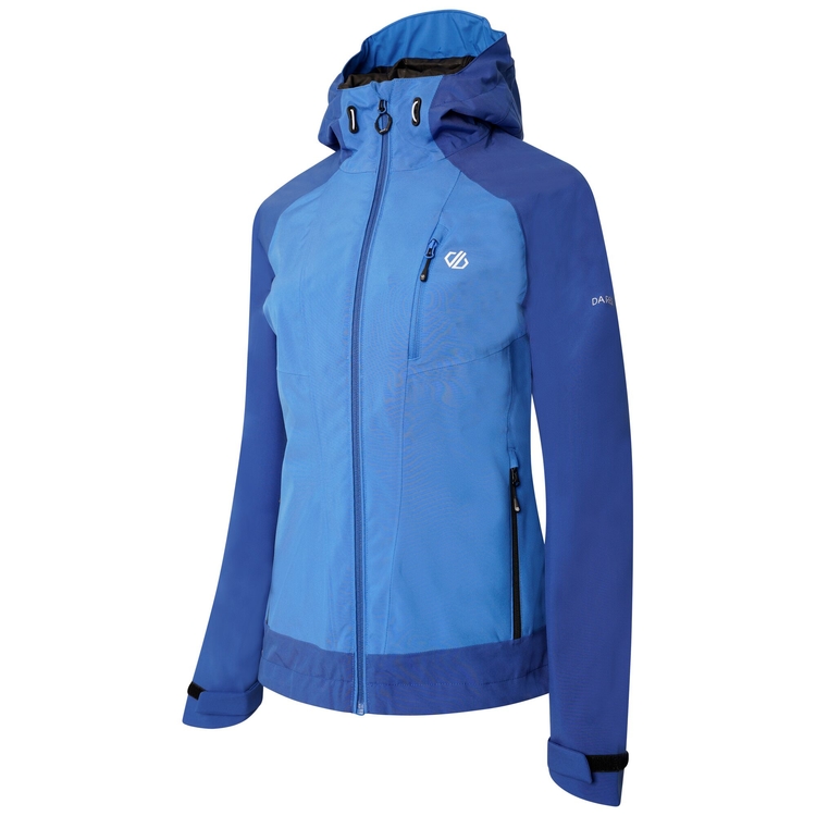 Women s Veritas Era Recycled Waterproof Jacket Stellar Blue Space Blue