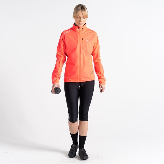 Women's Mediant II Waterproof Jacket Neon Pink