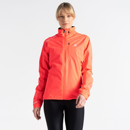 Women's Mediant II Waterproof Jacket Neon Pink