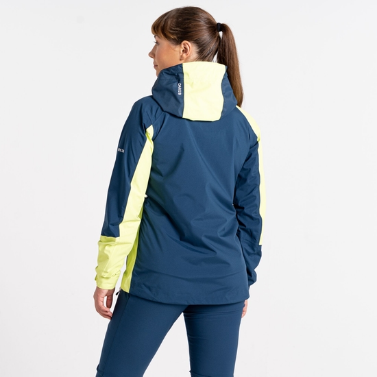 Women's Traversing Waterproof Jacket Moonlight Denim Sharp Green