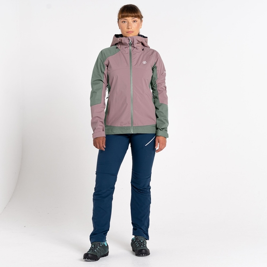 Women's Traversing Waterproof Jacket Dusty Rose