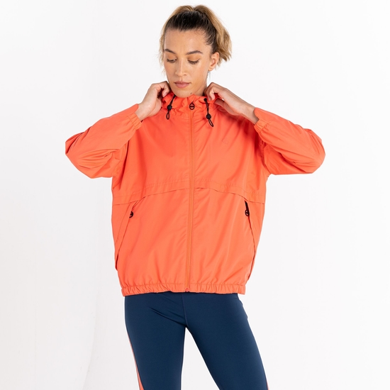 Swift Lightweight Waterproof Jacket Neon Peach