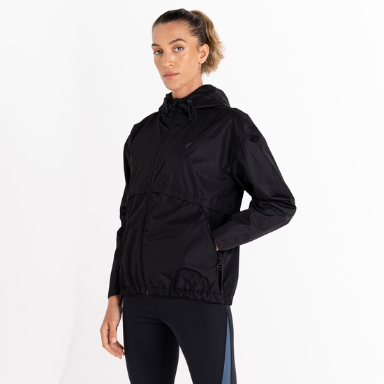 Veste imperméable légère Femme Swift Noir