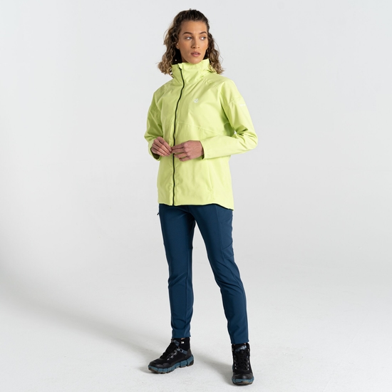 Women's Trail Waterproof Jacket Sharp Green