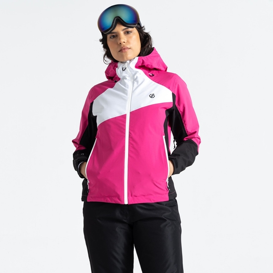Veste de ski Excalibar pour femme Rose