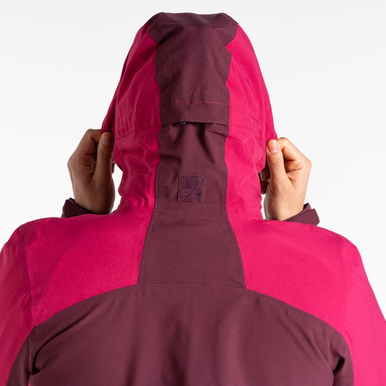 Women's Torrek Mountain Waterproof Jacket  Fig Berry Pink