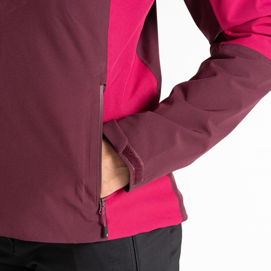 Women's Torrek Mountain Waterproof Jacket  Fig Berry Pink