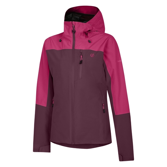 Women's Torrek Mountain Waterproof Jacket  Fig Berry Pink